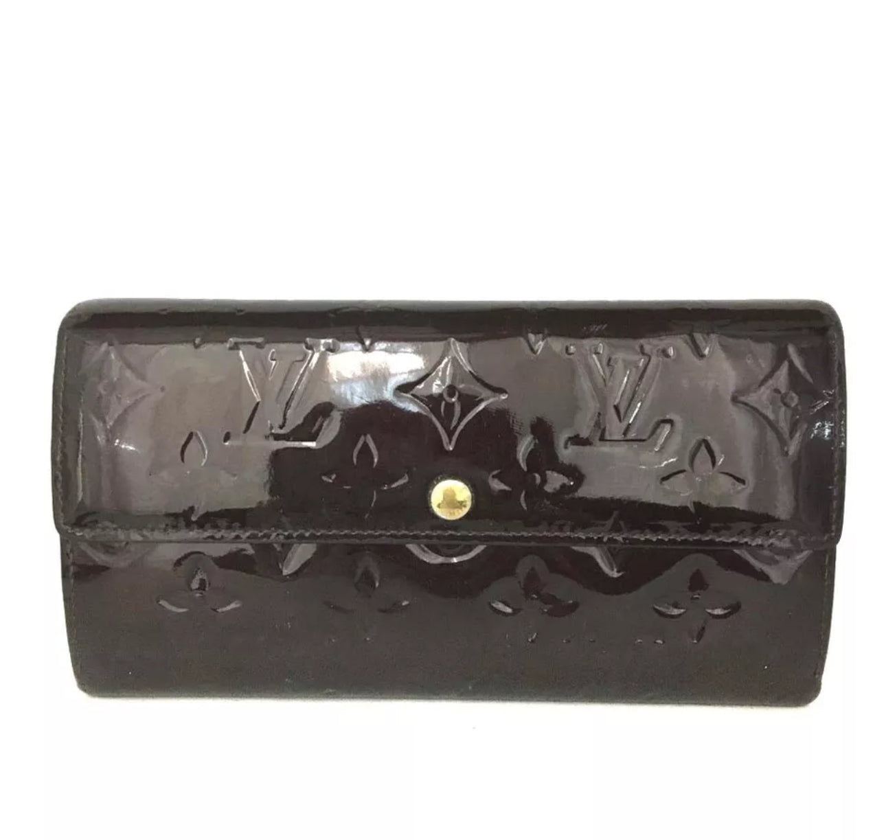 Louis Vuitton Vernis Rosewood Avenue hand bag w/ matching wallet