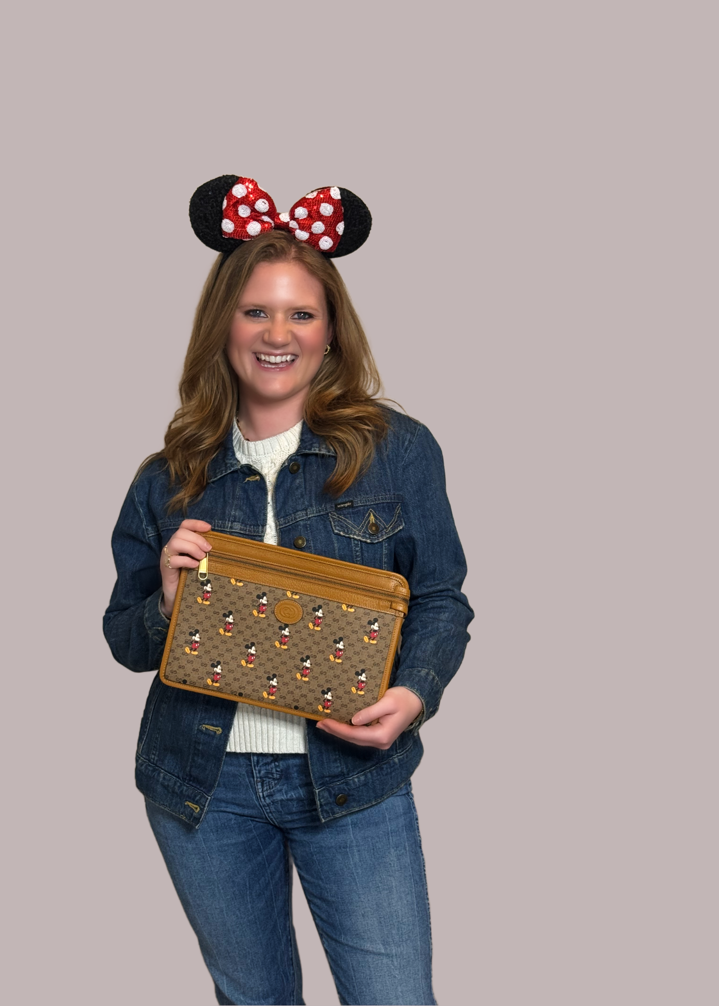 Gucci x Disney Collaboration Mickey Clutch complete box set