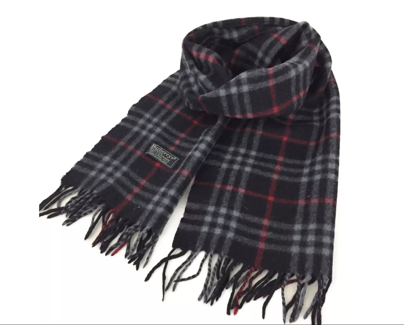 Burberry's Check 100% Cashmere Scarf