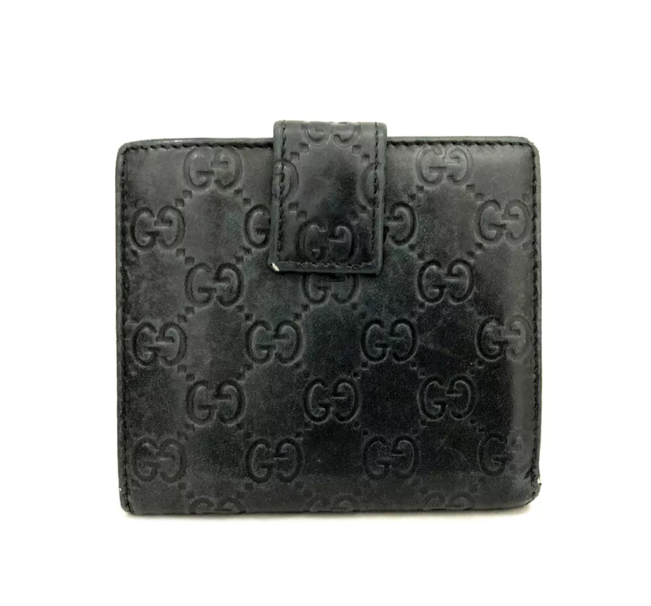 Gucci Interlocking GG Guccisima leather bifold wallet