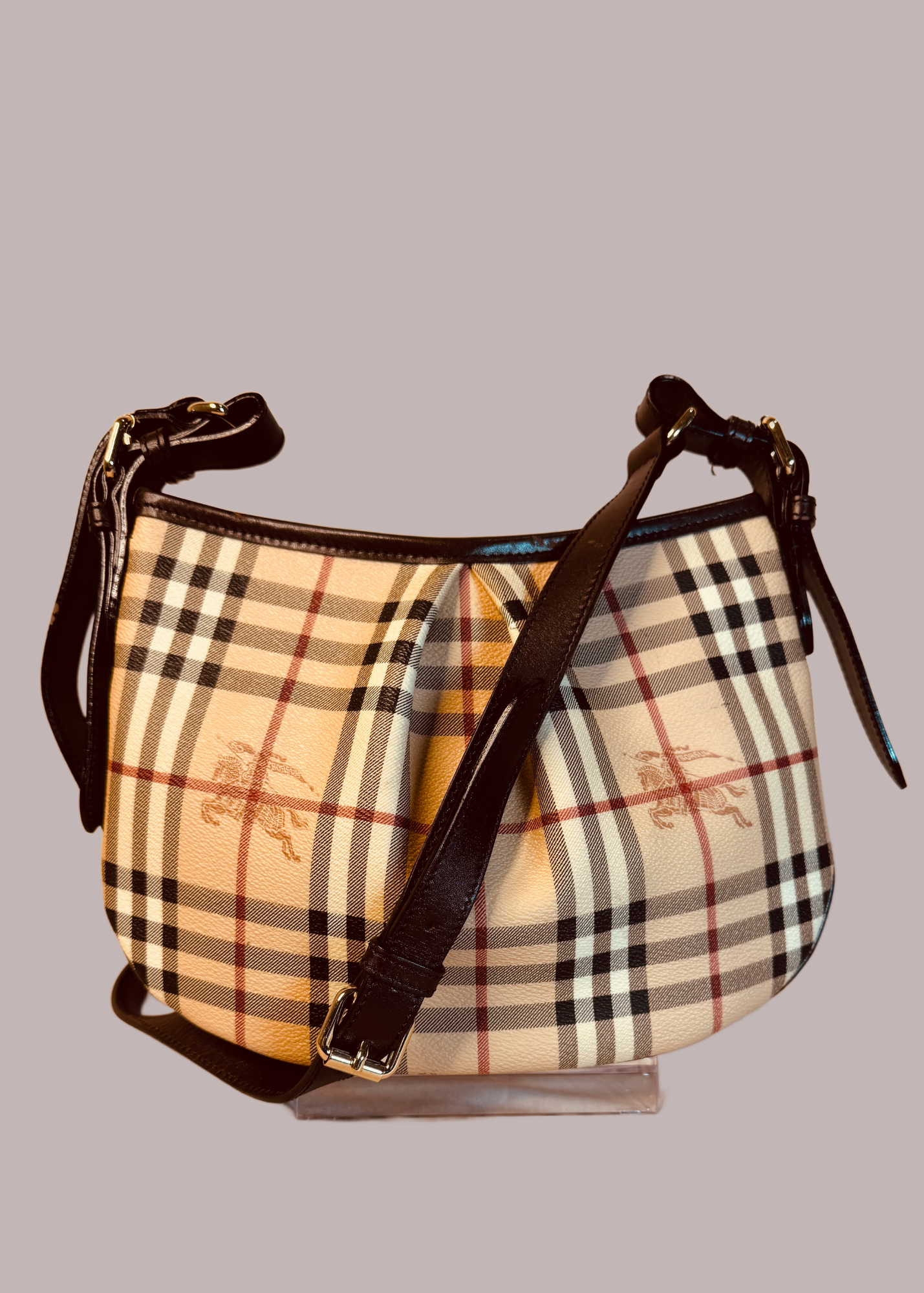 Burberry Nova Check Shoulder Bag